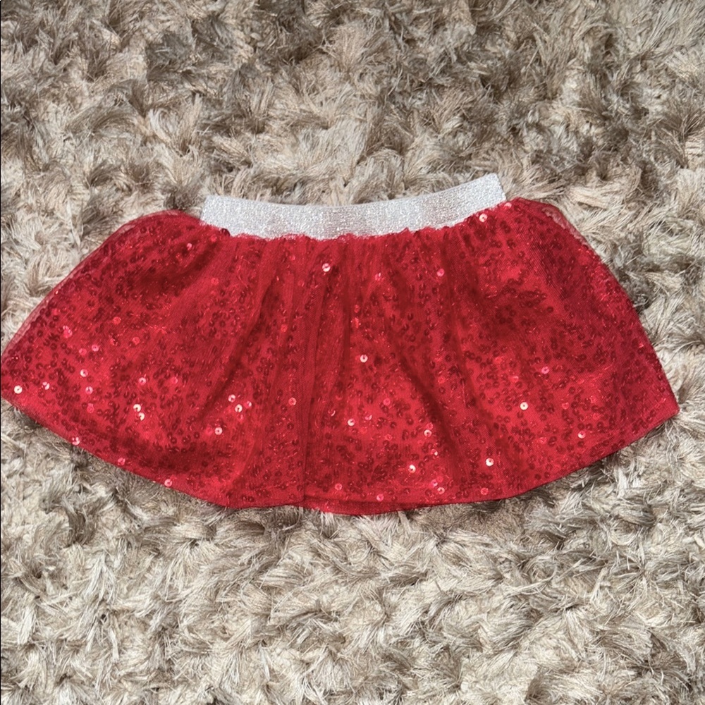 Red Sequin Skirt (REMOVING FROM CLOSET 5/4